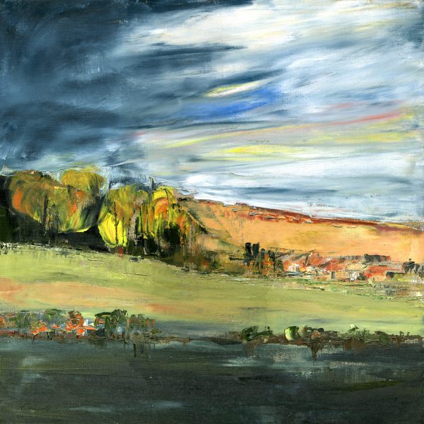 Autumn Landscape - oil on linen canvas