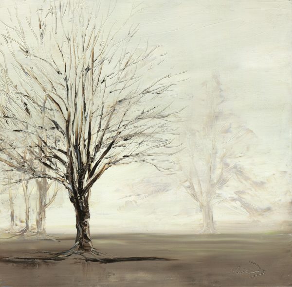 November Trees - oil on canvas
