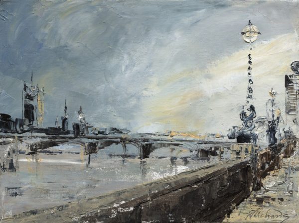 London Lamp - oil on linen canvas