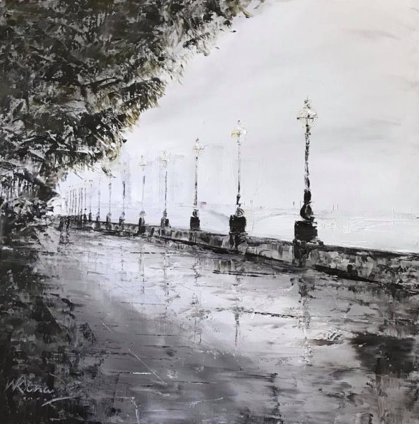 London Lamps - print