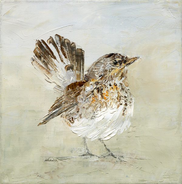 Winter Feathers - print