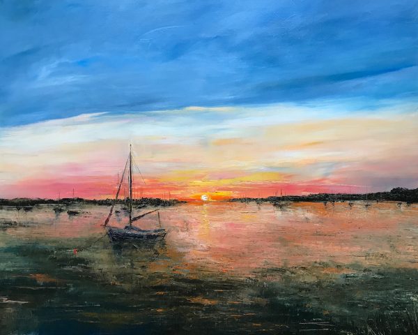 The Sunset - canvas print