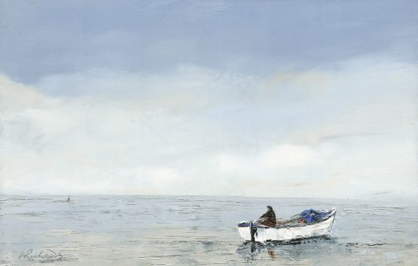 The Boatman - canvas print