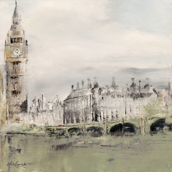 Big Ben and Westminster Bridge - print